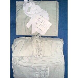 2pc Brushed 100% Cotton Duvet Cover Set Twin/Twin XL Green Mist Zip OEKO-TEX